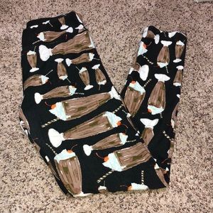 LulaRoe leggings - OS milkshake